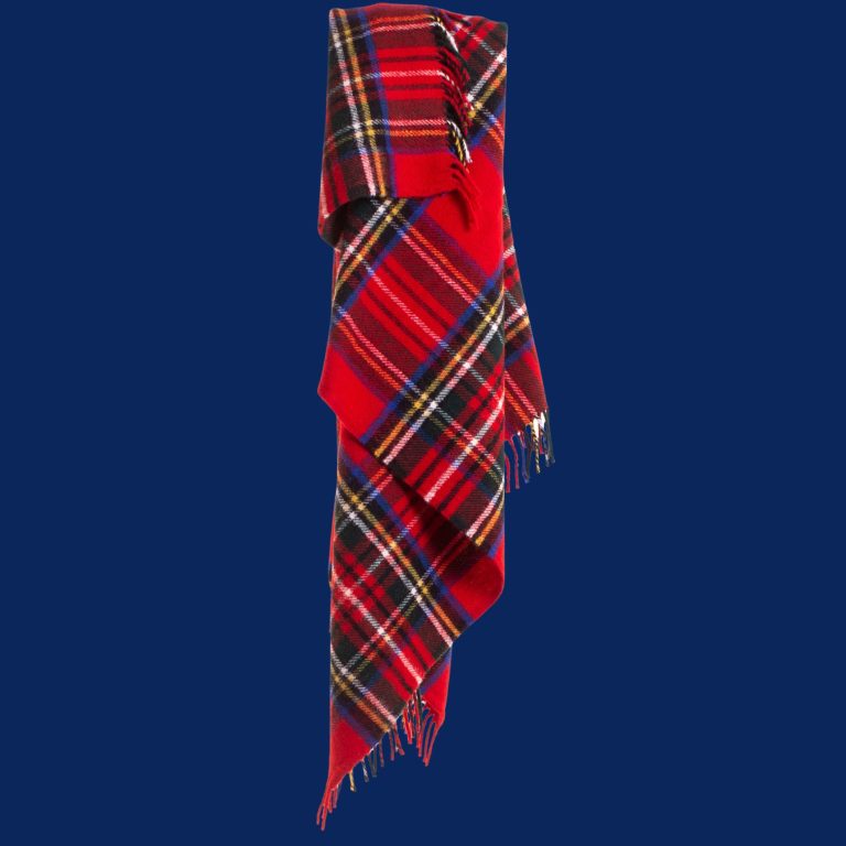 Plaid Schotse ruit Tartan Royal Stewart Bellebien