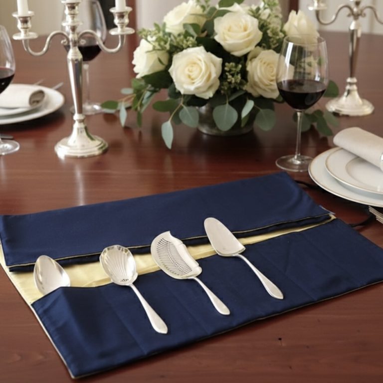 Bestekhoes donkerblauw schepwerk Bellebien