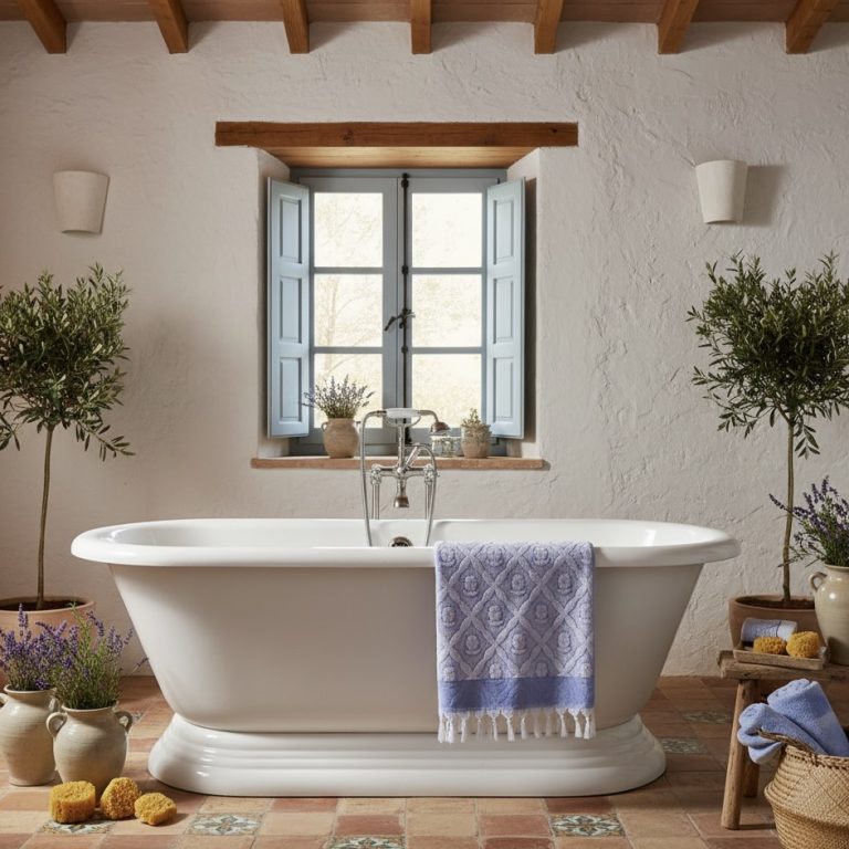 Handdoek grieksblauw Ottomania Bellebien