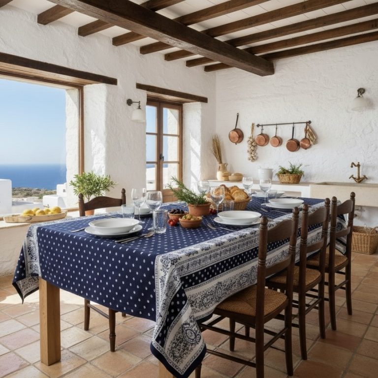 Tafelkleed Frans Bastide marine Bellebien