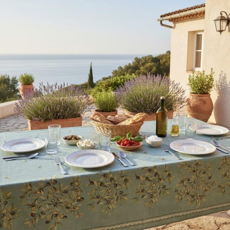 Tafelkleed Frans Oliviers groen Bellebien