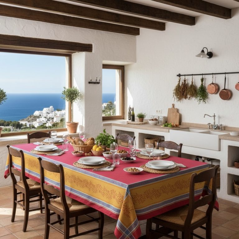 Tafelkleed Frans jacquard Olives Carmen Bellebien