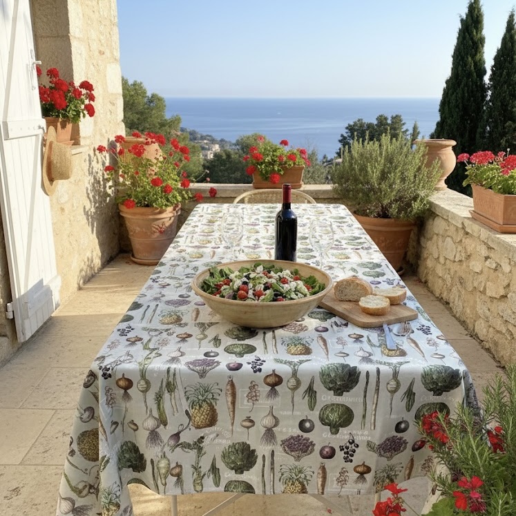 Provencaals tafelkleed Jardiniere Bellebien