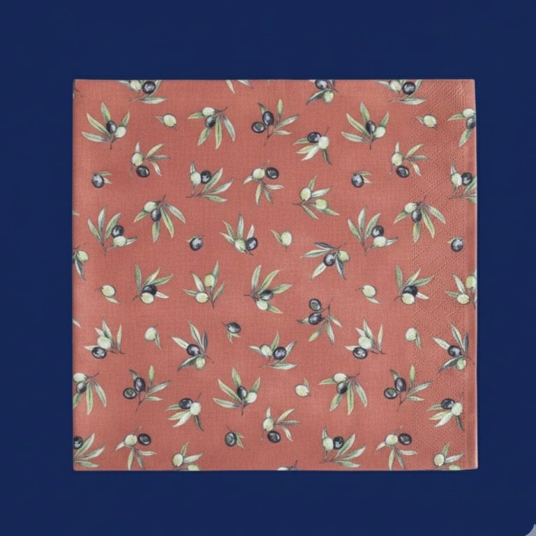 Servet Oliviers terra katoen Bellebien